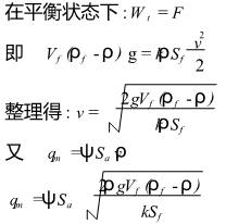 转子流量计流量公式